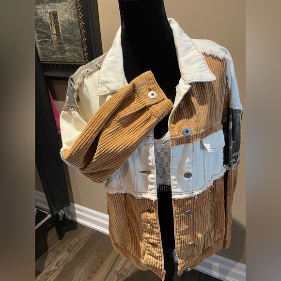 Cotton Casual Denim Jacket - Picture 3 of 12